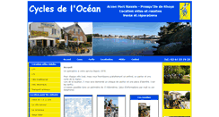 Desktop Screenshot of cycles-ocean.com
